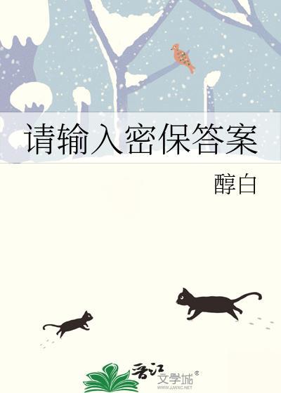 请输入密保答案by醇白txt