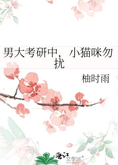 男大考研中，小猫咪勿扰
